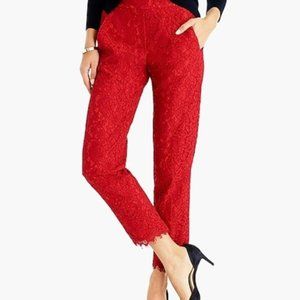 J.Crew Pull-On Pant - Red